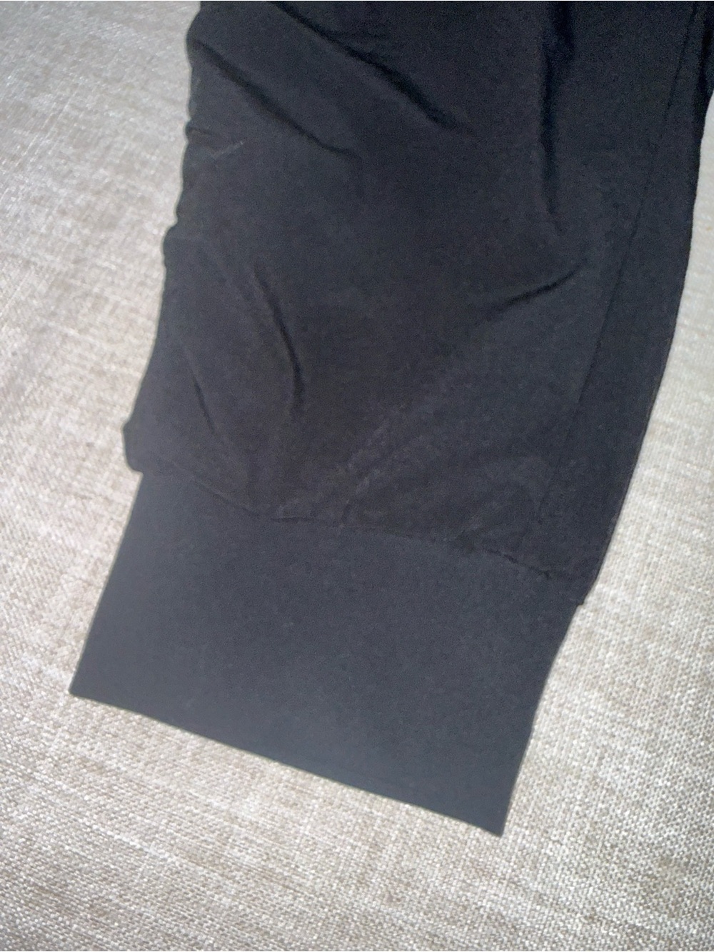 Athleta Black Men's Jogger Pants with Drawstring- Attitude Lined Pants - Picture 3 of 5